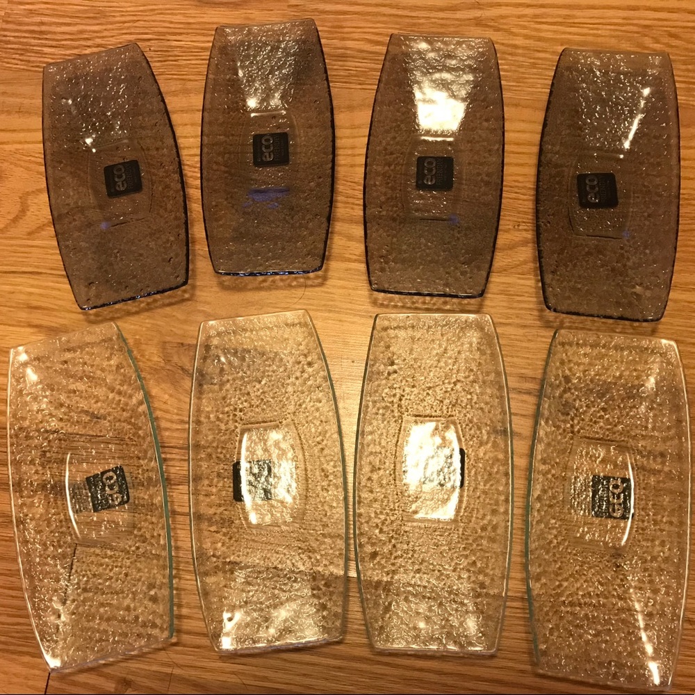 NIB Couronne Co 8 piece decorative glassware set